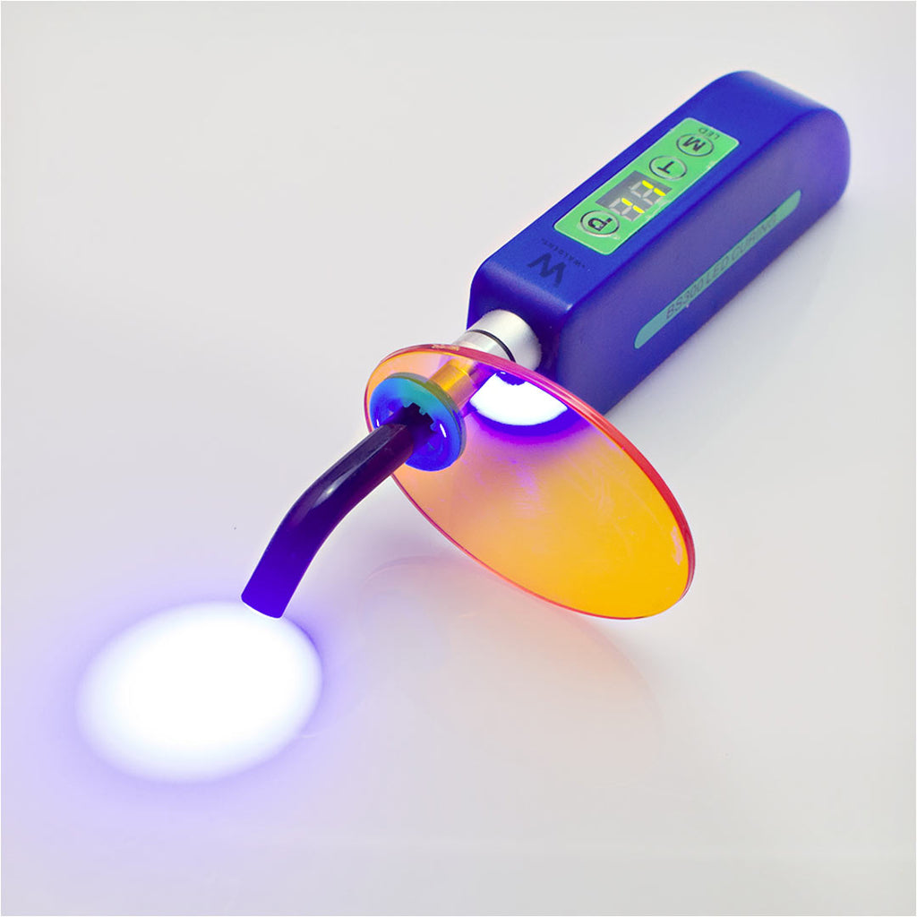 Dental LED Curing Light Lamp Composite Resin Cure Intensity 1500mw/c㎡  Noiseless 703430256428